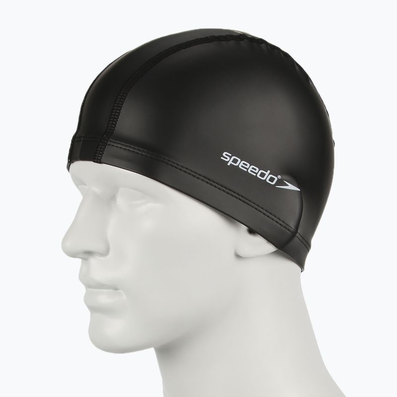 Speedo Pace καπέλο κολύμβησης μαύρο 8-720640001 4