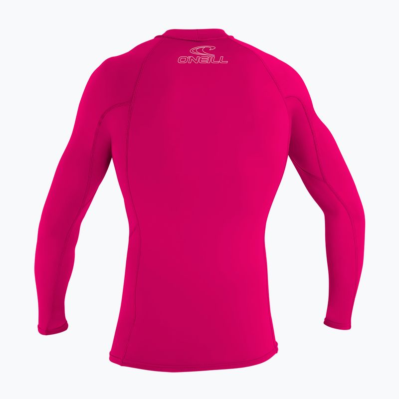 Παιδικό μακρυμάνικο κολύμβησης O'Neill Basic Skins LS Rash Guard watermelon 2