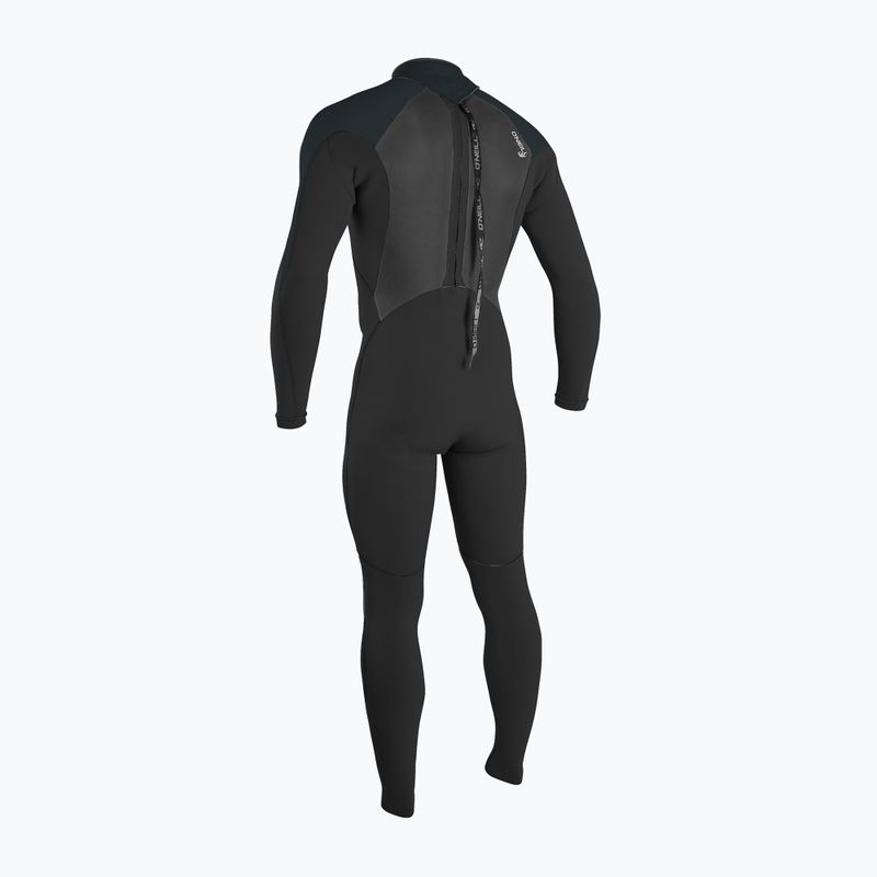 Ανδρικό O'Neill Epic 3/2 Back Zip Full black/gunmetal/dayglo Swim Foam 2