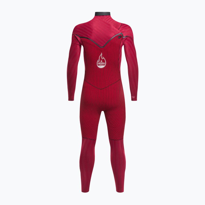 Ανδρικό O'Neill Hyperfreak Fire 4/3+ Chest Zip Full A00 Swim Foam Μαύρο 5512 5