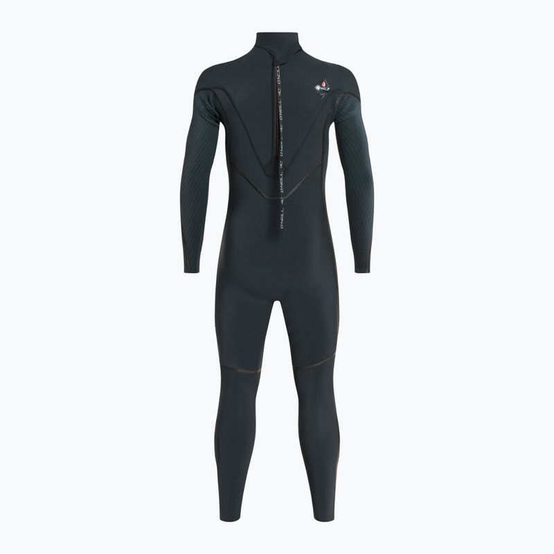 Ανδρικό O'Neil Hyperfreak Fire 4/3+ Back Zip Full A00 Swim Foam Μαύρο 5516 3