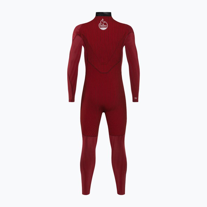 Ανδρικό O'Neil Hyperfreak Fire 4/3+ Back Zip Full A00 Swim Foam Μαύρο 5516 5