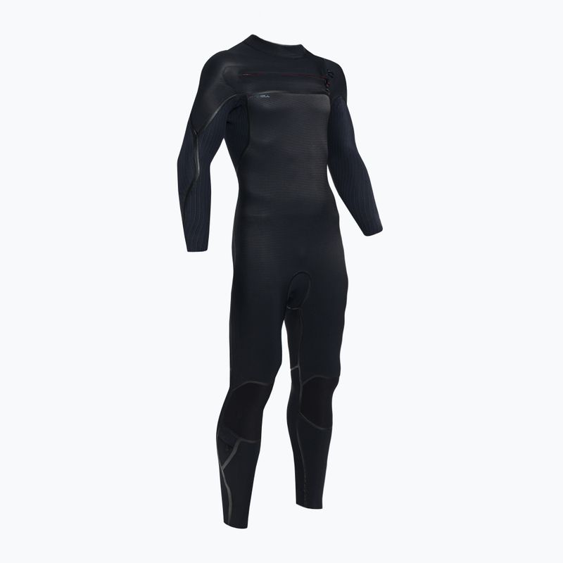 Ανδρικό O'Neill Hyperfreak Fire 5/4+ Chest Zip Full A00 Swim Foam Μαύρο 5550