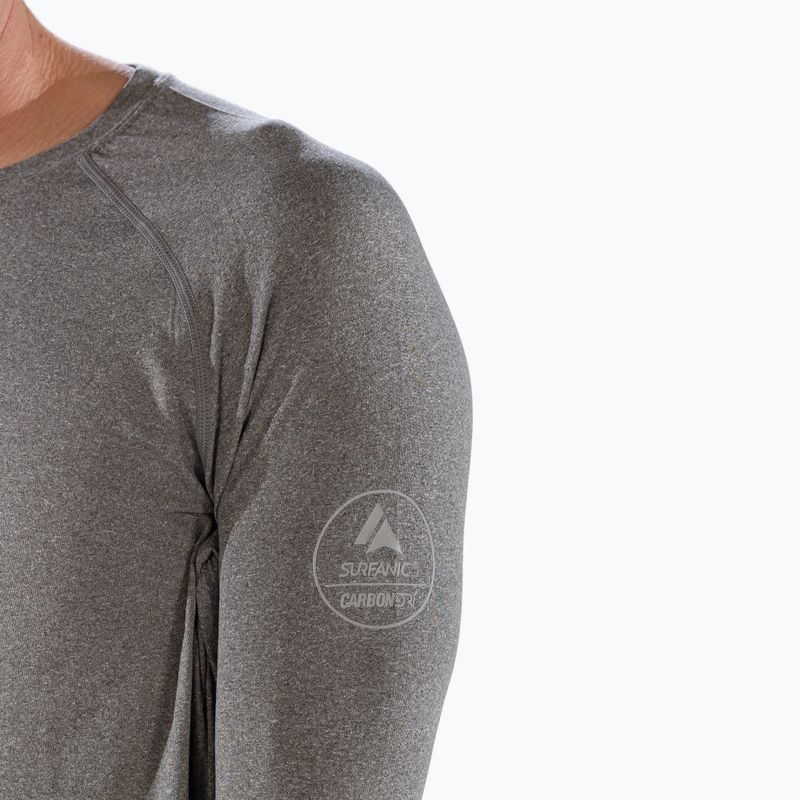 Ανδρικό Surfanic Bodyfit Crewneck θερμικό μακρυμάνικο ανθρακί 9