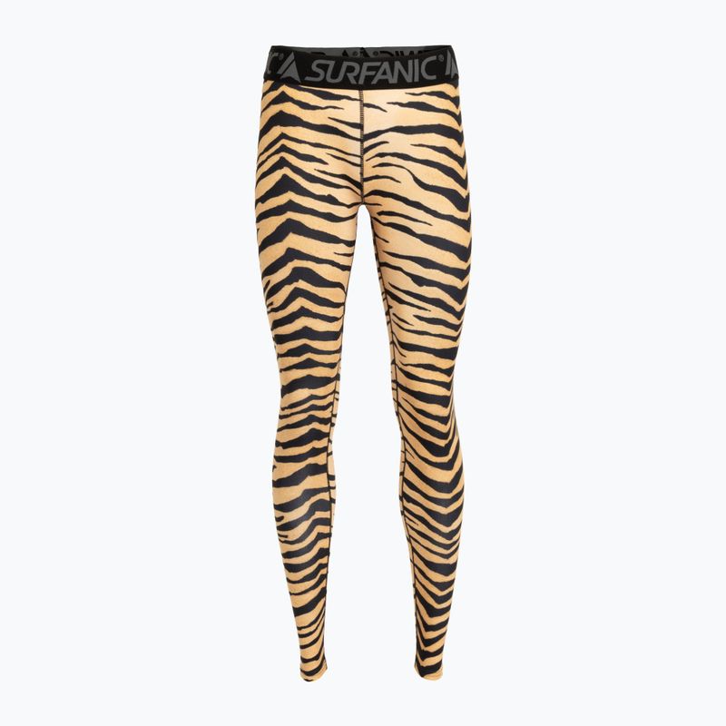 Γυναικείο θερμικό παντελόνι Surfanic Cozy Limited Edition Long John tiger