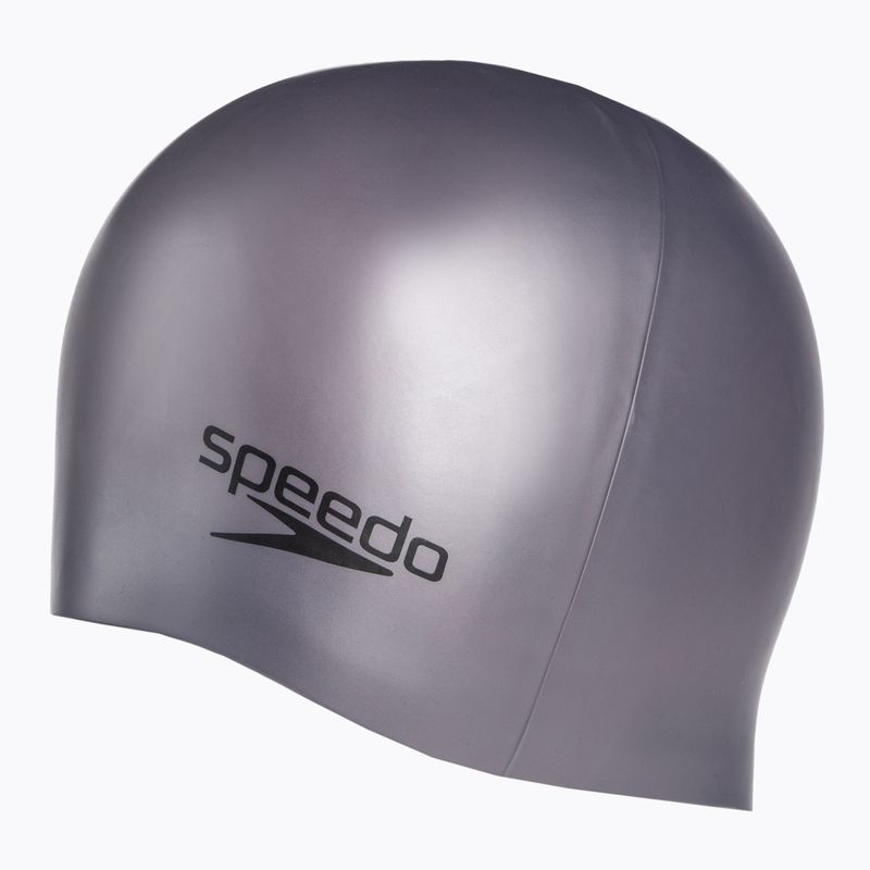 Speedo Απλό καλούπι σιλικόνης ασημί σκουφάκι κολύμβησης 8-709849086