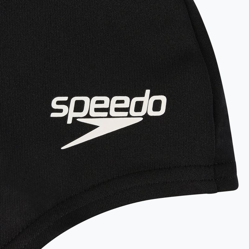 Speedo Πολυεστερικό παιδικό καπέλο κολύμβησης μαύρο 8-710110001 5