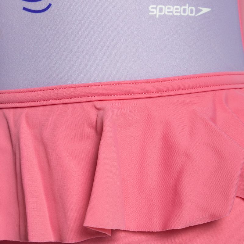 Speedo Frill παιδικό ολόσωμο μαγιό μπλε 12398D818 3