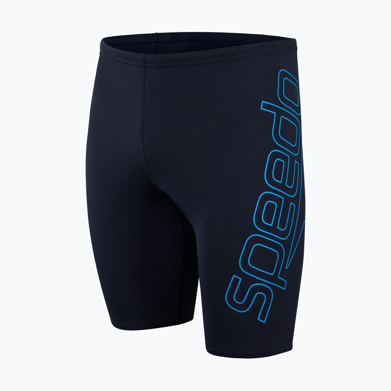 Ανδρικό Speedo Boom Logo Placement Swim Jammer navy blue 68-12416F436 5