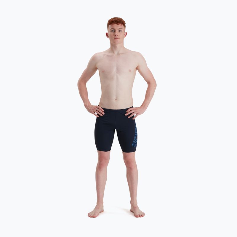 Ανδρικό Speedo Boom Logo Placement Swim Jammer navy blue 68-12416F436 6