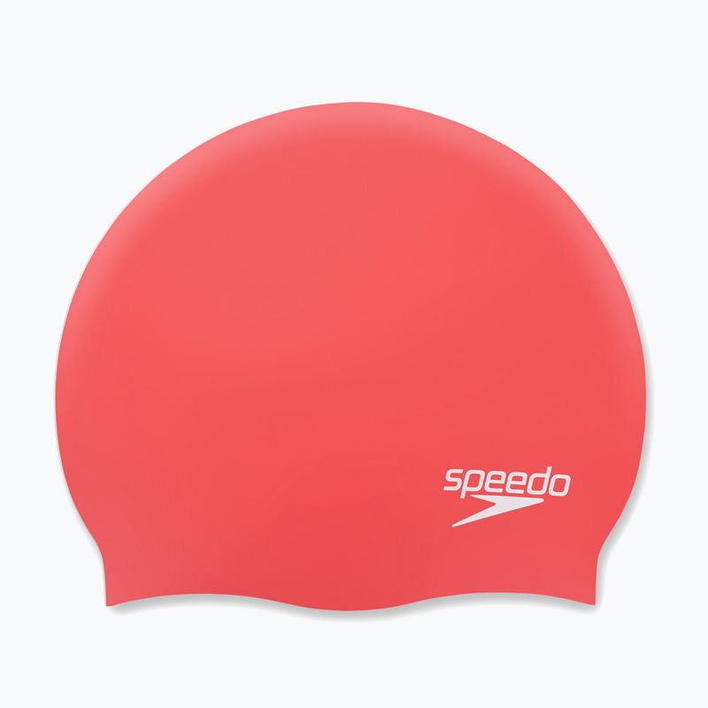 Speedo Καθαρό καπάκι κολύμβησης σιλικόνης κόκκινο 68-70984 4