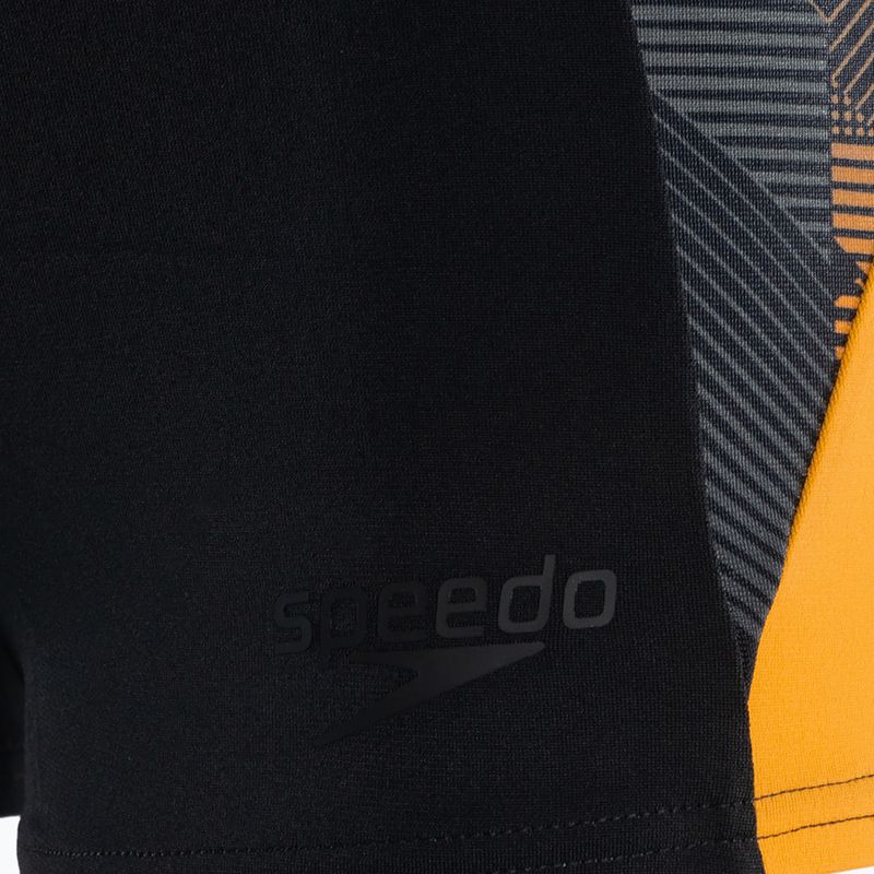 Ανδρικά Speedo ECO Endurance+ Splice Aquashort κολυμβητικά μποξεράκια μαύρα 68-13446 3