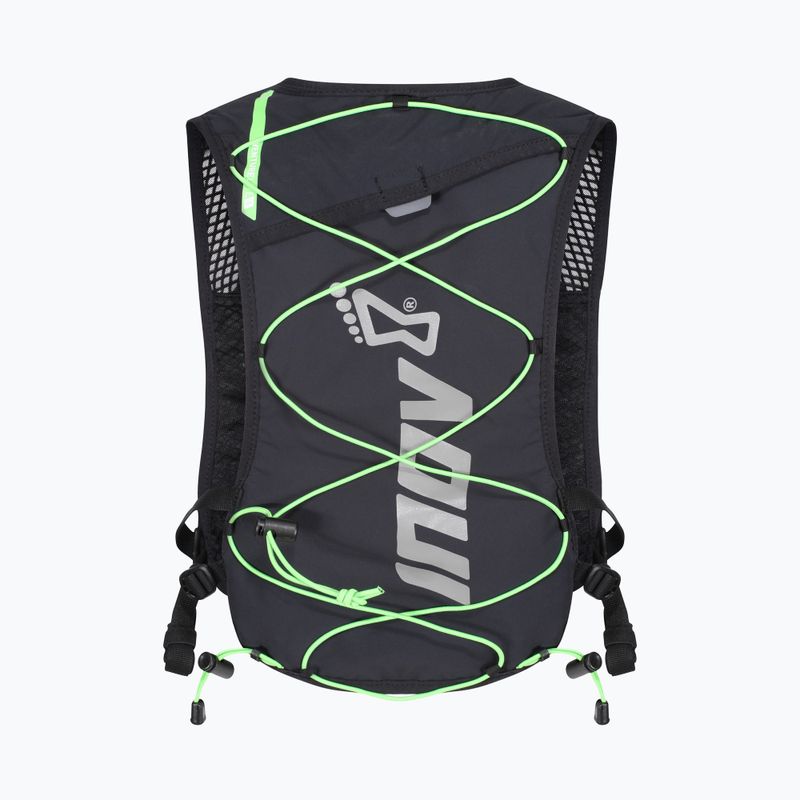 Inov-8 VentureLite 4 μαύρο/πράσινο σακίδιο τρεξίματος