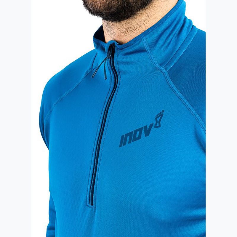 Ανδρικό φούτερ για τρέξιμο Inov-8 Venturelite Mid Half Zip μπλε 3