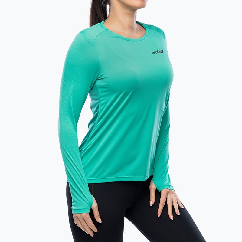 Γυναικείο Inov-8 Performance aqua/dark aqua running longsleeve 3