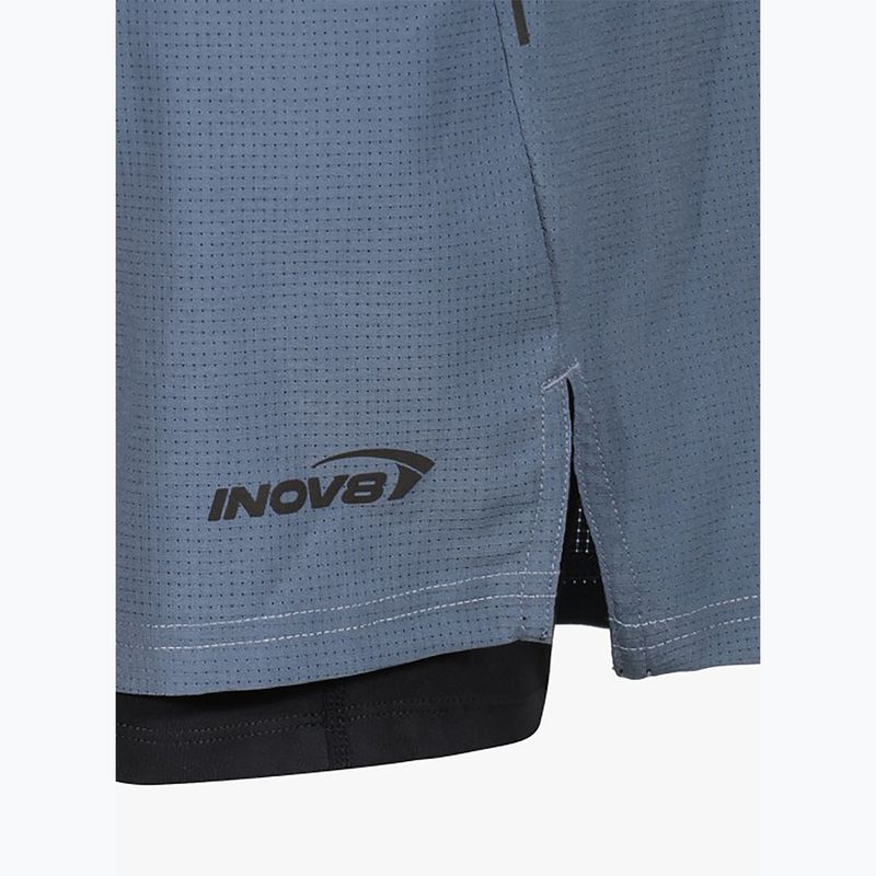 Ανδρικό σορτς τρεξίματος Inov-8 TrailFly Ultra 7" 2in1 slate 5