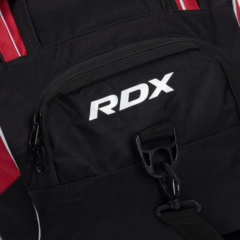 RDX Gym Kit τσάντα προπόνησης μαύρο και κόκκινο GKB-R1B 5