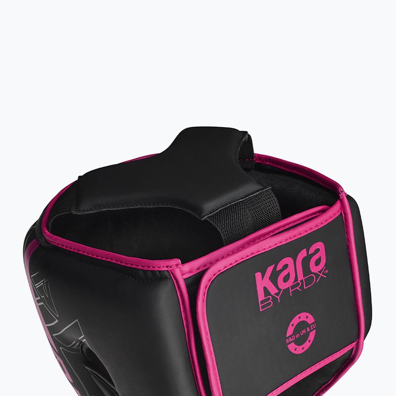 Κράνος πυγμαχίας RDX F6 Kara Head Guard pink 5