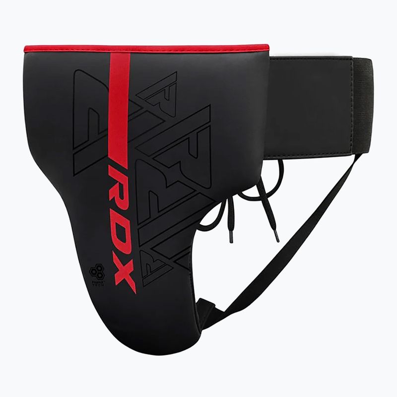 RDX Rex F6 Groin Guard ματ κόκκινο 3