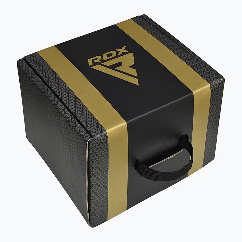 Κράνος πυγμαχίας RDX L1 Mark Pro Cheek Boxing Training Head Guard golden 4