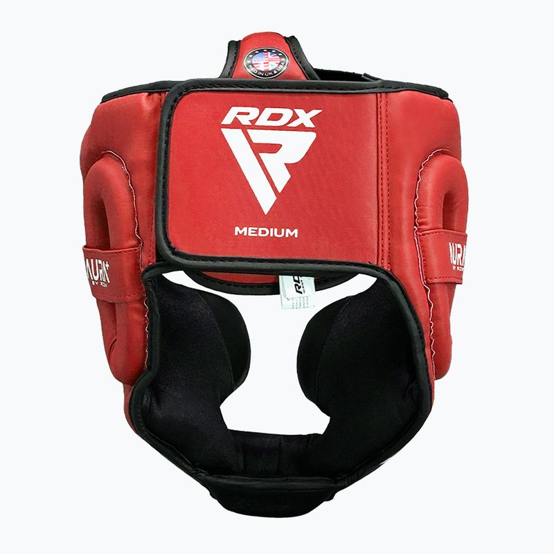 Κράνος πυγμαχίας RDX Head Guard Aura Plus T-17 red 3