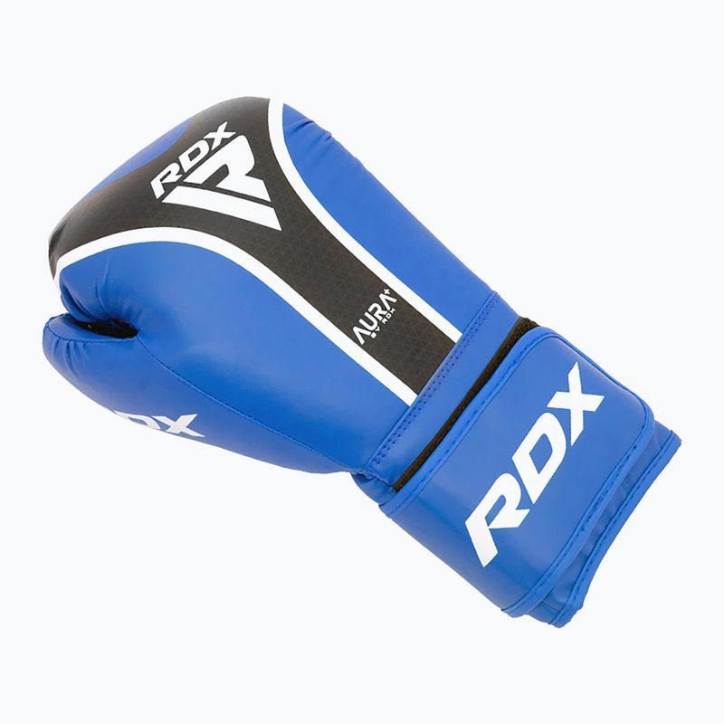 Γάντια του μποξ RDX Boxing Aura Plus T-17 blue 3