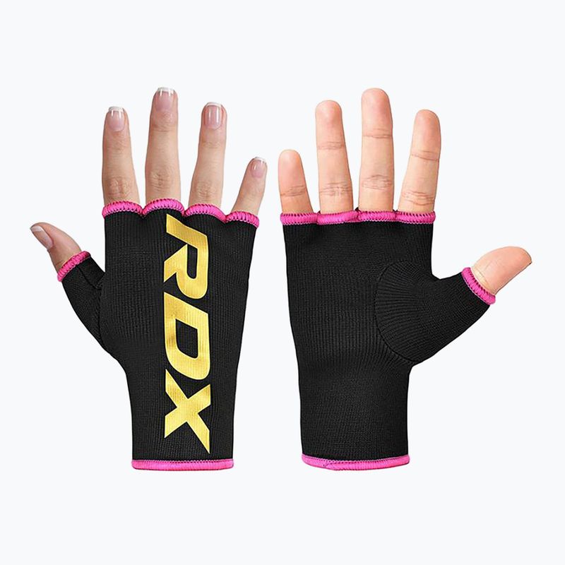 Γυναικεία γάντια RDX Hosiery Inner Strap Gloves HYP-IBP-S μαύρο/ροζ 4