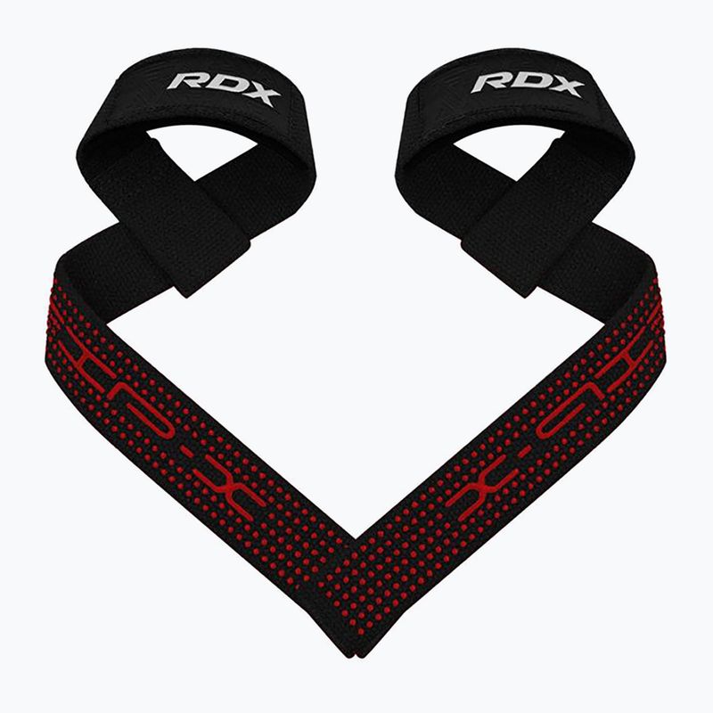 Ιμάντες άρσης βαρών RDX S4 Weightlifting Wrist Straps black 2