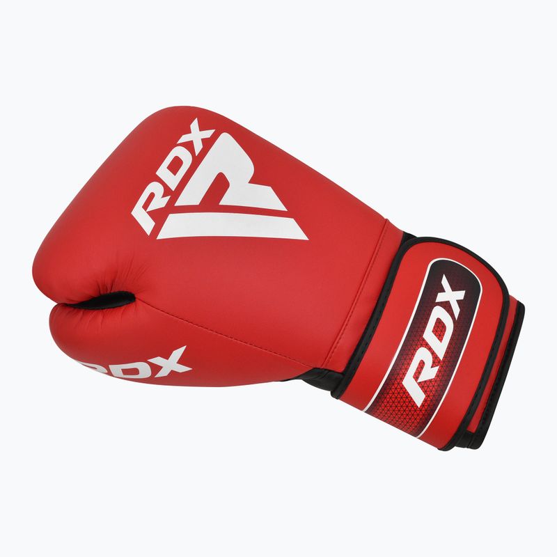 Γάντια του μποξ RDX Apex Sparring Training Boxing Hook & Loop red 3