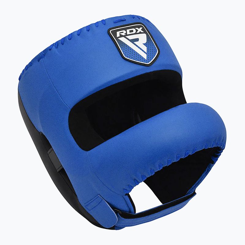 Κράνος πυγμαχίας RDX Apex Boxing Head Gear With Nose Protection Bar blue 2