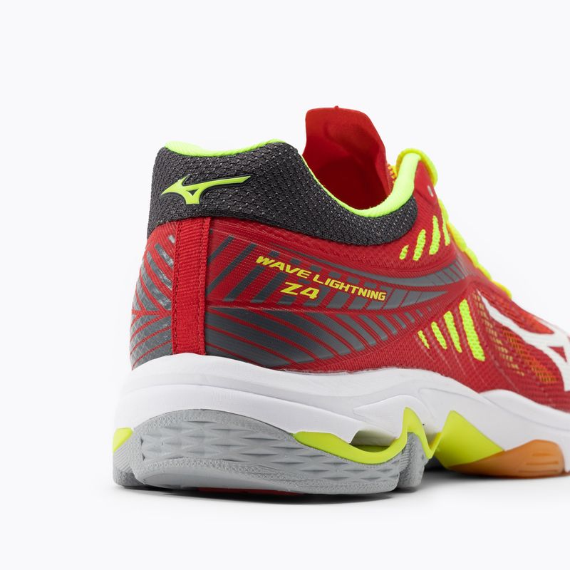 Ανδρικά παπούτσια βόλεϊ Mizuno Wave Lightning Z4 κόκκινο V1GA180001 8