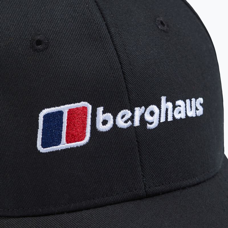 Καπέλο μπέιζμπολ Berghaus Logo Recognition black/black 3