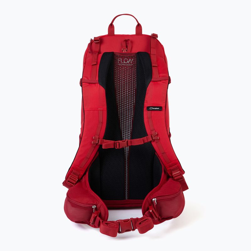 Σακίδιο πεζοπορίας Berghaus Remote Hike 25 l goji berry/red dahlia 2