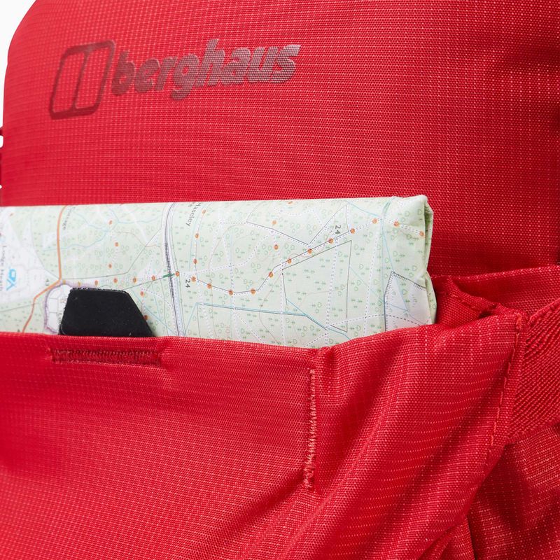 Σακίδιο πεζοπορίας Berghaus Remote Hike 25 l goji berry/red dahlia 8