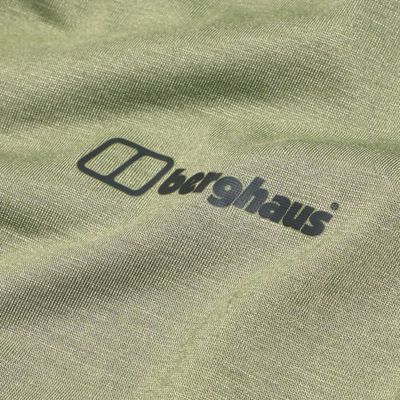 Γυναικείο trekking T-shirt Berghaus Relaxed Tech Super Stretch oil green 11