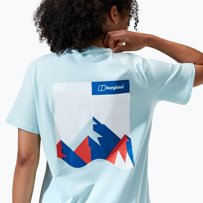 Γυναικείο μπλουζάκι Berghaus Boyfriend Dolomites T-shirt iced aqua 6