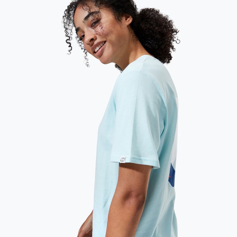 Γυναικείο μπλουζάκι Berghaus Boyfriend Dolomites T-shirt iced aqua 7