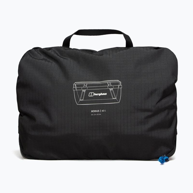 Berghaus Xodus Holdall ταξιδιωτική τσάντα 60 l μαύρο/μαύρο 9