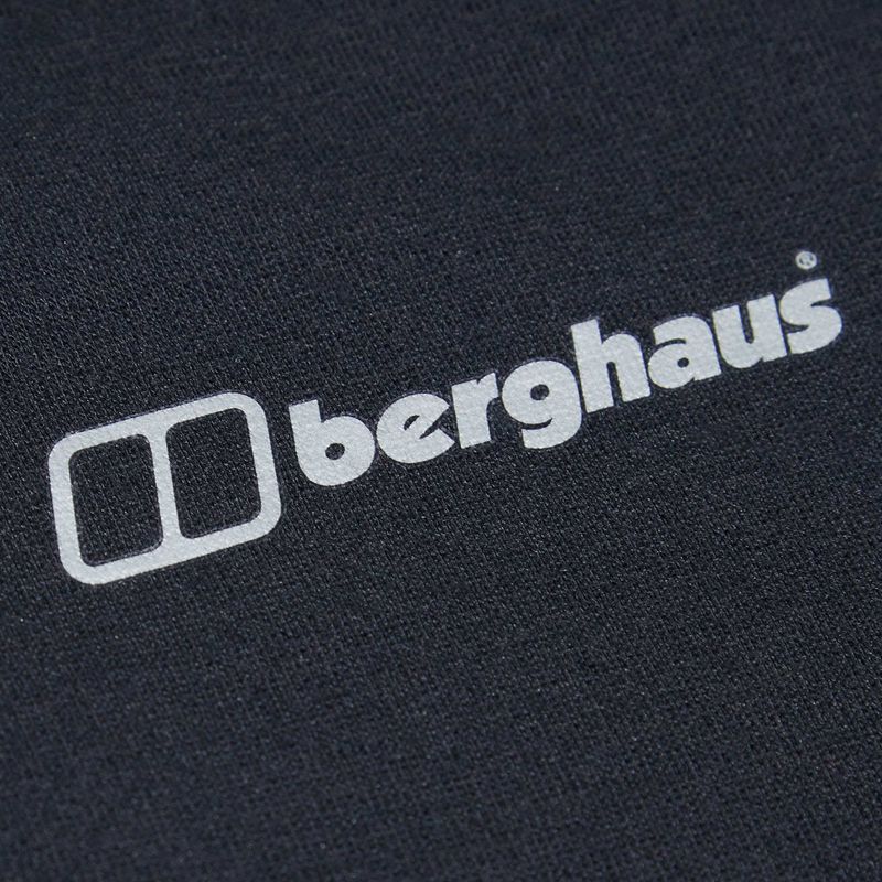 Γυναικείο φούτερ φλις Berghaus Heuberg Hoody jet black/grey pinstripe marl 14