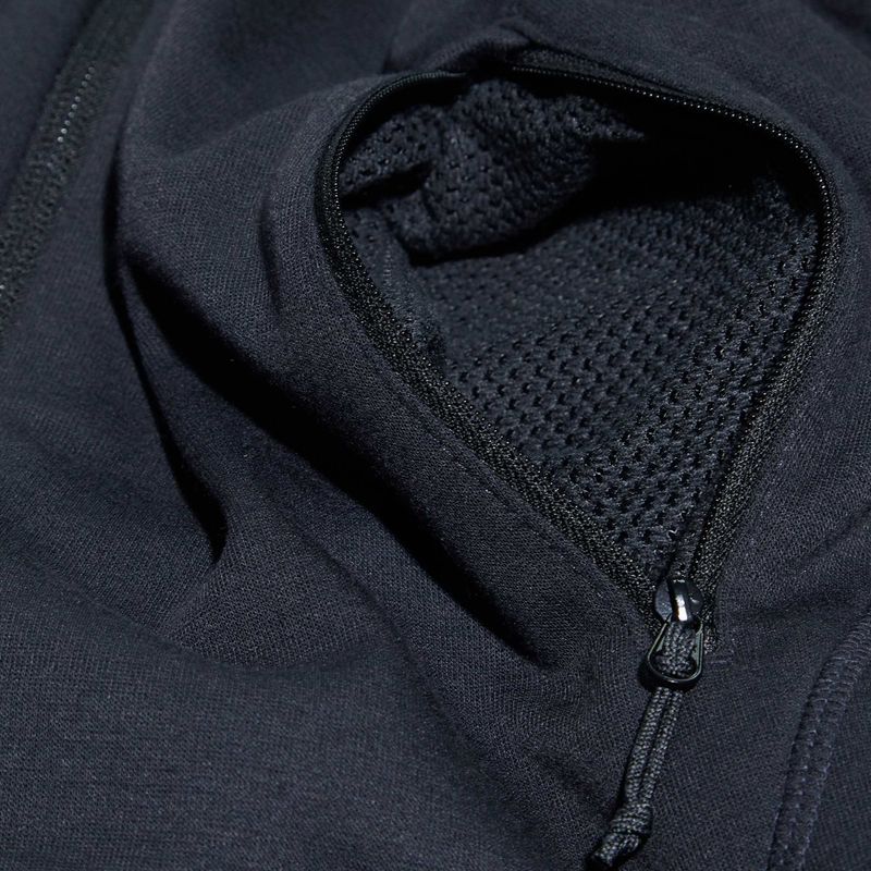 Γυναικείο φούτερ φλις Berghaus Heuberg Hoody jet black/grey pinstripe marl 15