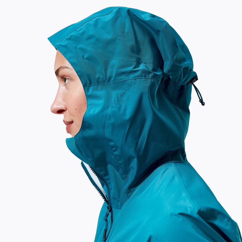 Γυναικείο αδιάβροχο μπουφάν Berghaus Deluge Pro 3.0 deep ocean/jungle jewel 5