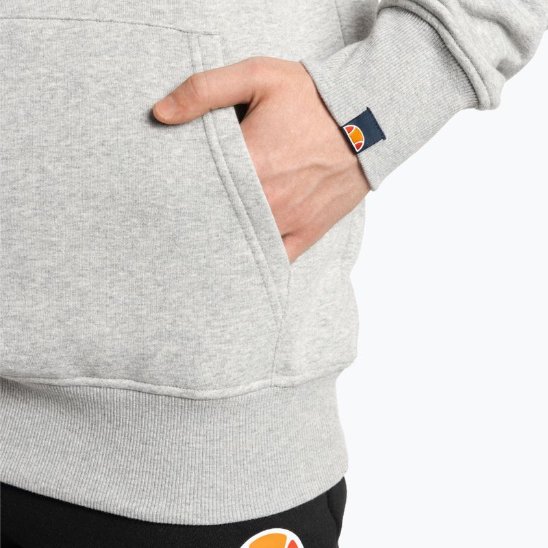 Ellesse ανδρικό φούτερ προπόνησης Toce γκρι μαργαριτάρι 4