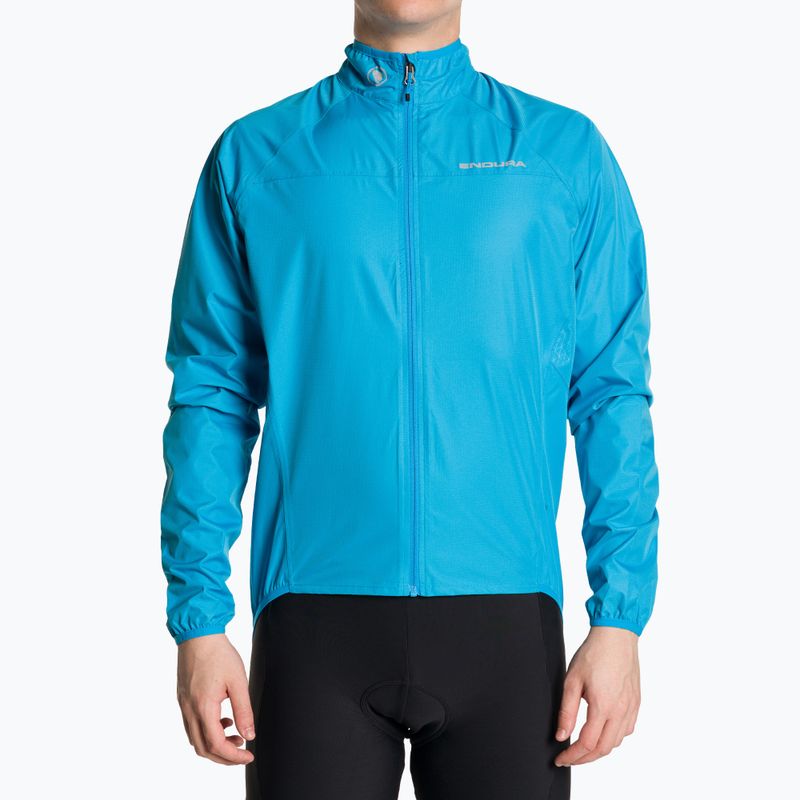 Ανδρικό ποδηλατικό μπουφάν Endura Xtract II hi-viz blue