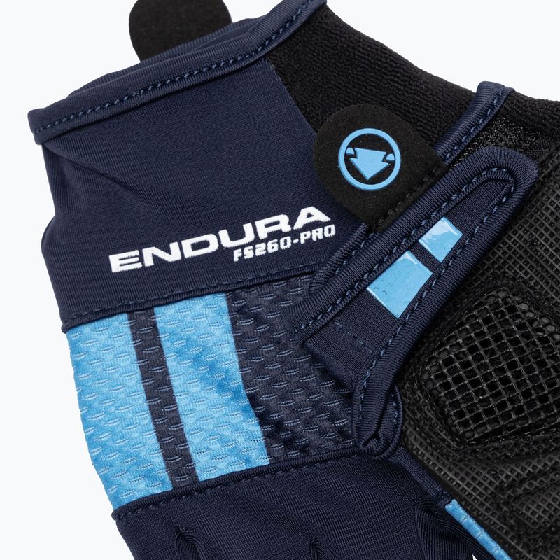 Ανδρικά γάντια ποδηλασίας Endura FS260-Pro Aerogel navy 4