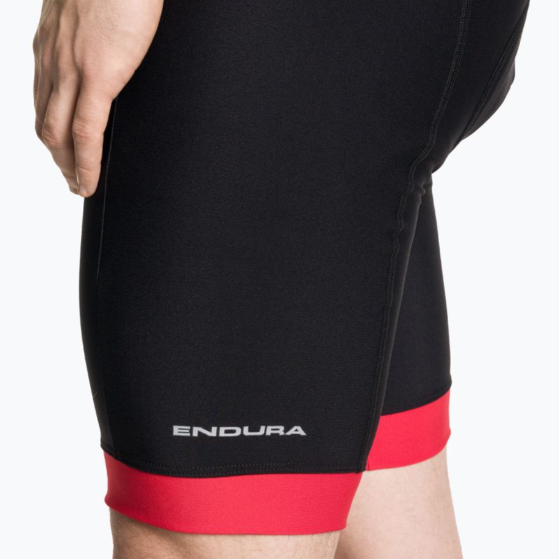 Ανδρικό ποδηλατικό σορτς Endura Xtract Gel II Bibshort red 3