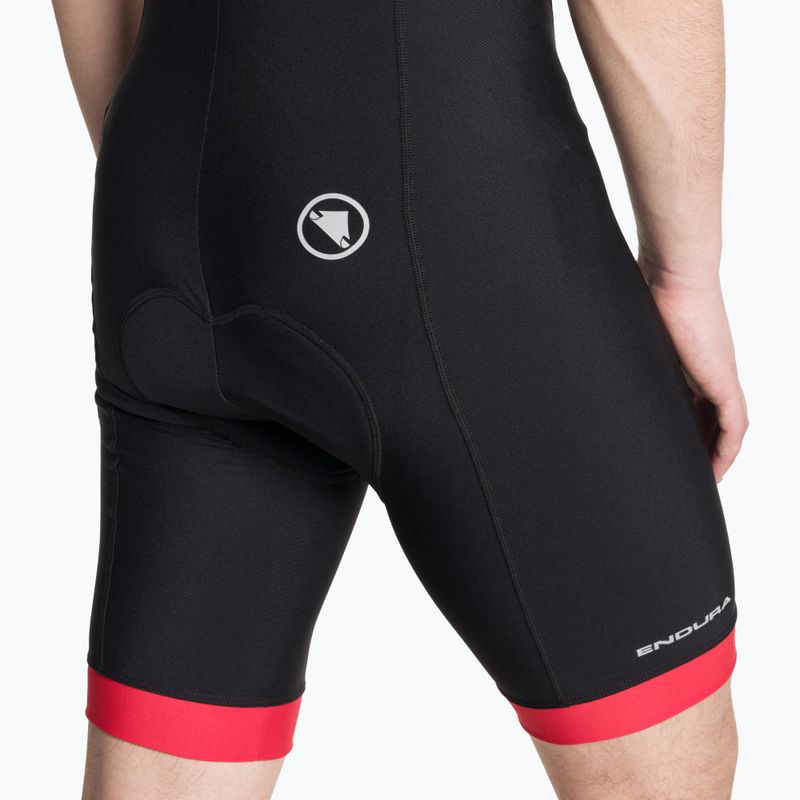 Ανδρικό ποδηλατικό σορτς Endura Xtract Gel II Bibshort red 4