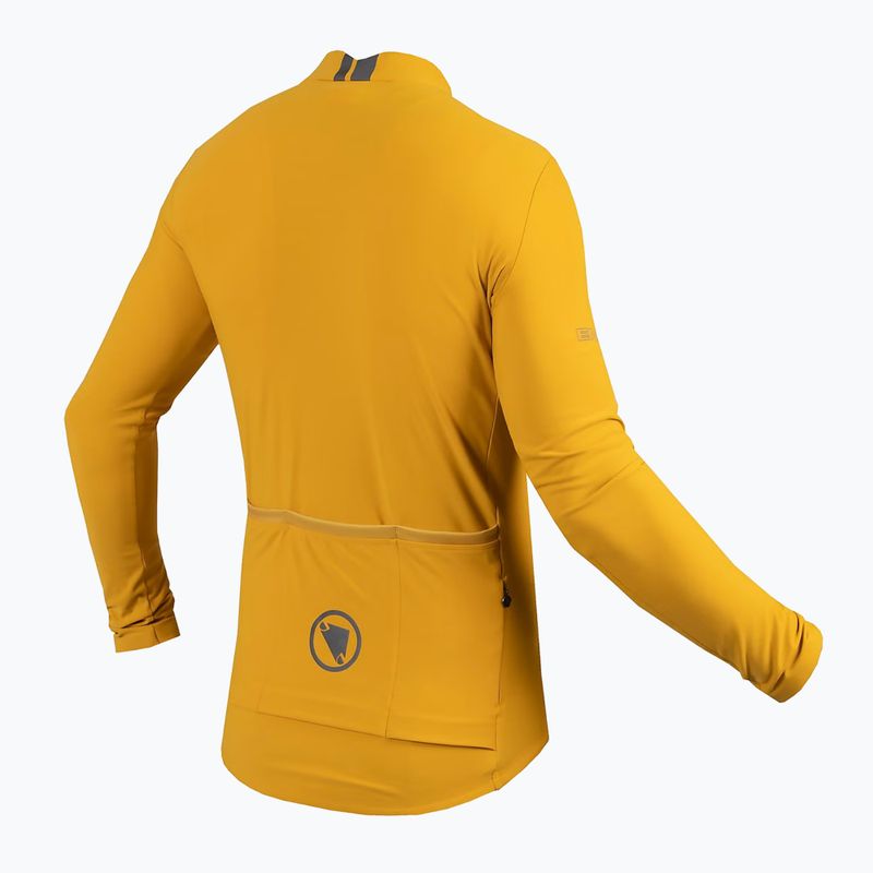 Ανδρικό μακρυμάνικο ποδηλασίας Endura Pro SL II L/S mustard 11