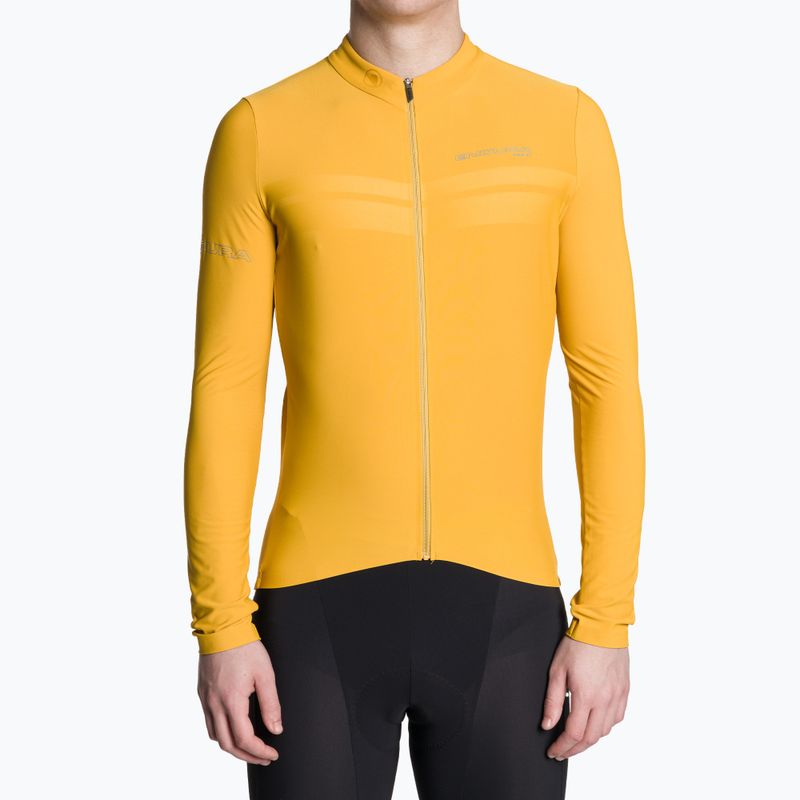 Ανδρικό μακρυμάνικο ποδηλασίας Endura Pro SL II L/S mustard 2