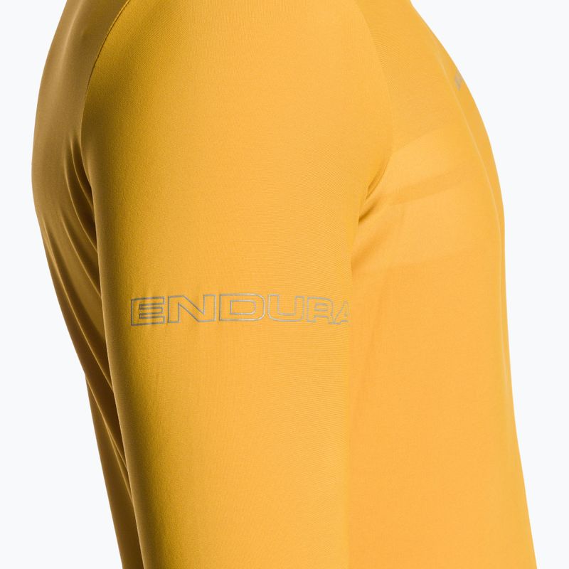 Ανδρικό μακρυμάνικο ποδηλασίας Endura Pro SL II L/S mustard 7