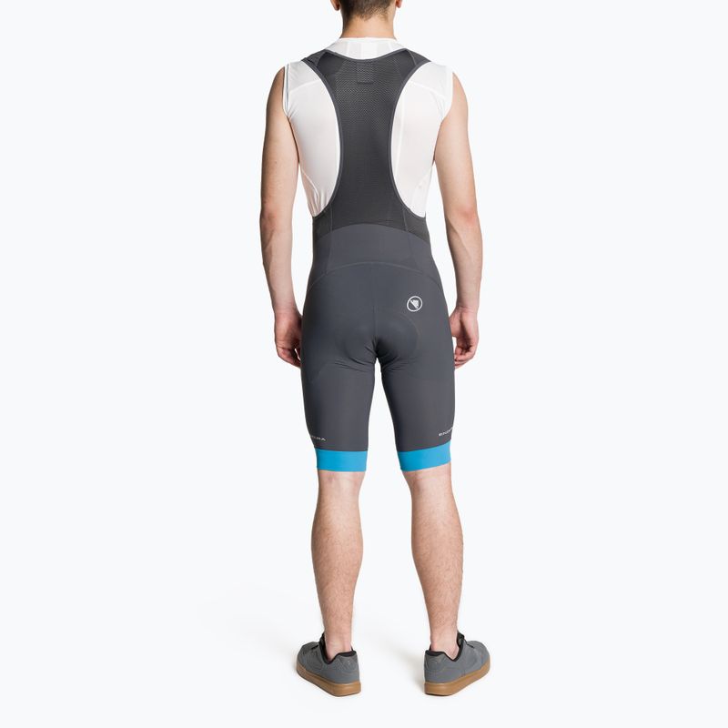 Ανδρικό ποδηλατικό σορτς Endura Xtract Lite Bibshort hi-biz blue 2